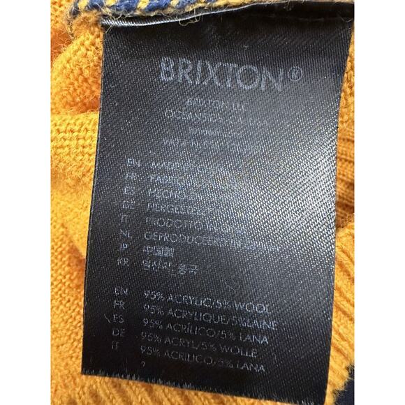 Brixton & Coors Banquet - Yellow Coors Crew Sweater - Women's Size: Large - Picture 10 of 11